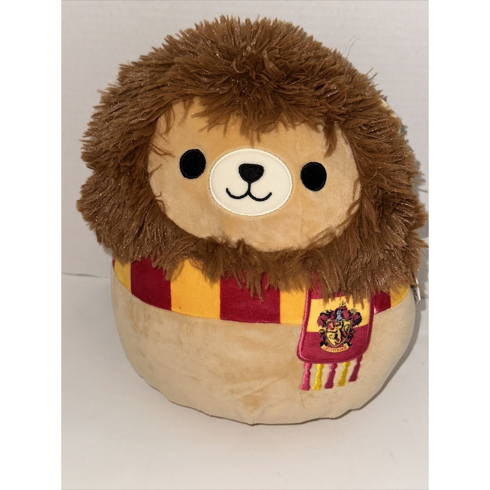 Squishmallows Harry Potter Gryffindor Lion Plush 10 In Kellytoy Wizarding World - Picture 16 of 16